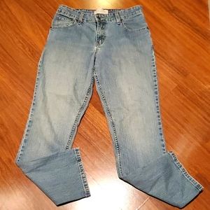 Levi's Mid Rise Straight Leg Bootcut Women's Denim Jeans - Size 6 Short